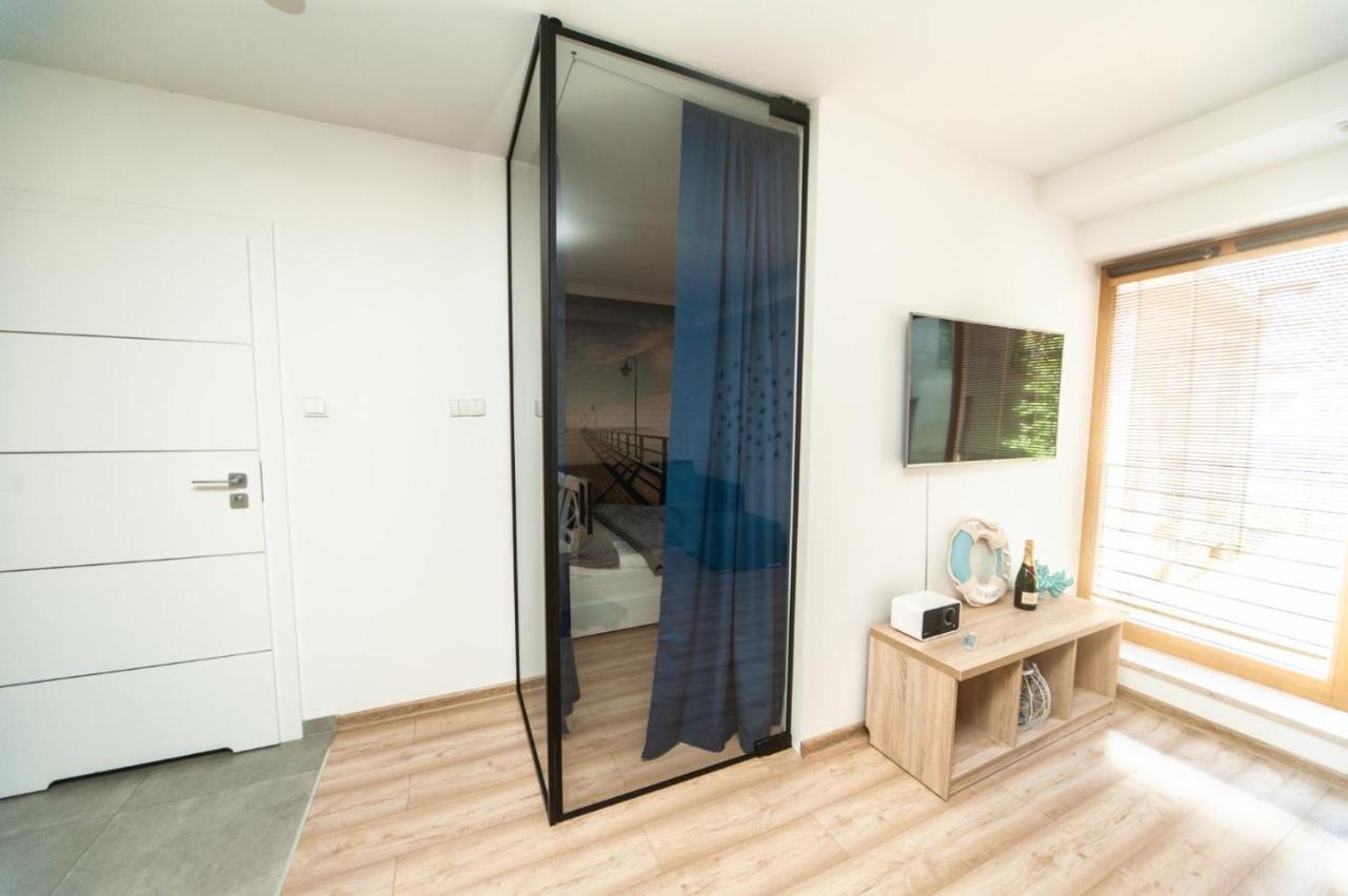 Blue Apartment In Vibrant Heart Of Gdynia Esterno foto