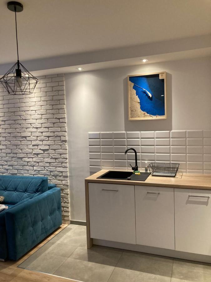 Blue Apartment In Vibrant Heart Of Gdynia Esterno foto